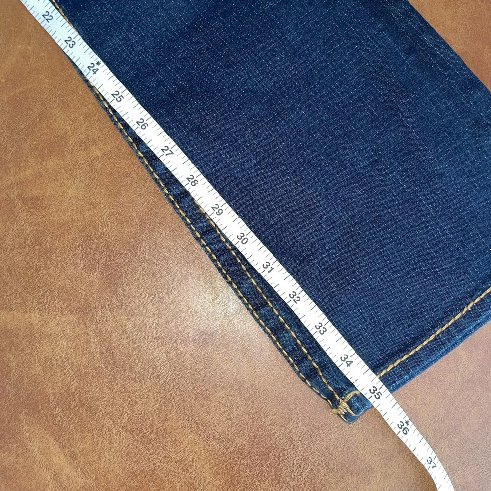 True Religion MADE IN USA Becky Big‎ T Dark Wash Blue Jeans Excellent Size: 29